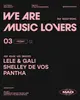 HER HOUSE HER GROOVES: LELE & GALI, SHELLEY DE VOS, PANTHA