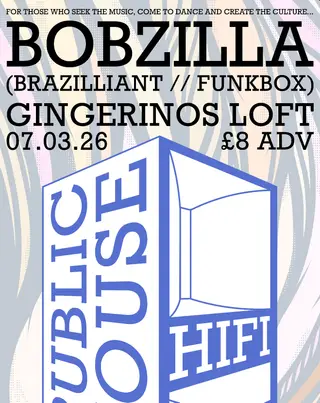 Public House Hifi presents Bobzilla at Gingerino's Pizza
