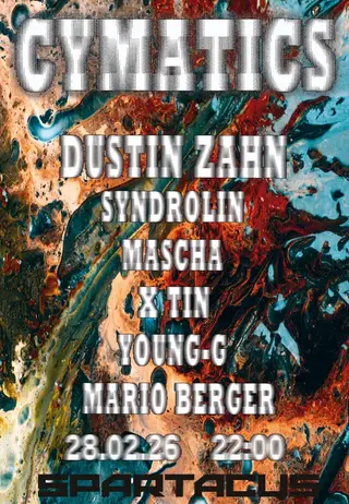 Cymatics at Spartacus Potsdam