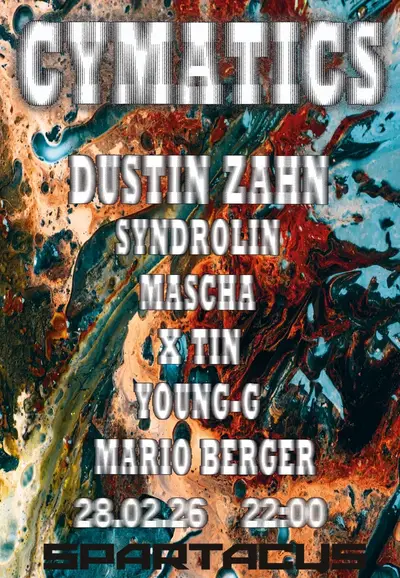 Cymatics - EDM event at Spartacus Potsdam in Berlin