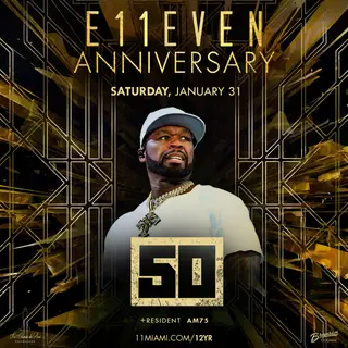 50 Cent at E11EVEN at E11EVEN MIAMI