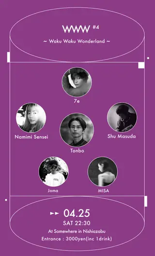 WWW - Waku Waku Wonderland Vol.4 - at TBA - At Somewhere in Nishiazabu 