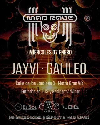MAD RAVE by Elements Cave at Sala El Sol