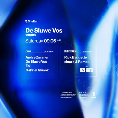 De Sluwe Vos Curates De Sluwe Vos Curates - EDM event at Shelter Amsterdam in Amsterdam