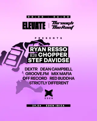Elevate x Through The Roof at Eden Elevate x Through The Roof at Eden