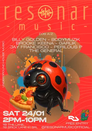 Resonar Music - All Day House at 118 The Lane