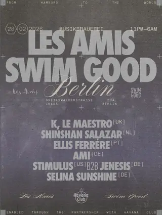 Swim Good X Les Amis at Musikbrauerei Swim Good X Les Amis at Musikbrauerei