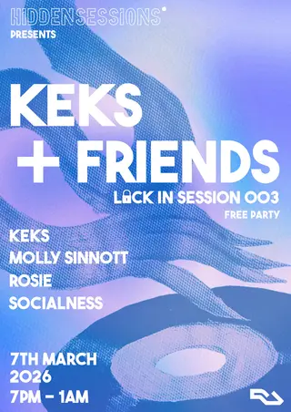 Hidden Sessions: Lock-In Sessions 003 w. keks + Friends (FREE PARTY) at Hidden Heights Creative Studio