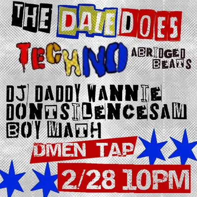 aBridgedBeats presents: The Dale Does Techno (Doin' the Dale '26) aBridgedBeats presents: The Dale Does Techno (Doin' the Dale '26) - EDM event at DMen Tap in Chicago