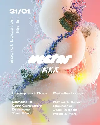 Nectar Crystallizing at TBA - Secret Location - Infos on our socials 