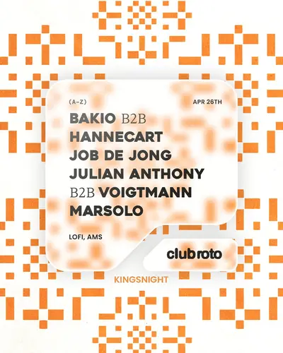 Club Roto King's Night - EDM event at Lofi in Amsterdam