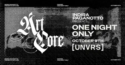 Indira Paganotto presents ArtCore - EDM event at [UNVRS] in Ibiza