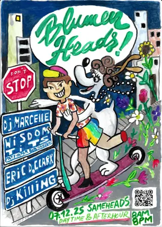 BLUMENHEADS with DJ Marcelle  at Sameheads