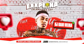 Valentines Baile Funk Rave with DJ CAIO VIERA at Brixton Jamm Valentines Baile Funk Rave with DJ CAIO VIERA at Brixton Jamm