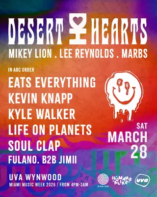 Desert Hearts Open-Air (Miami Music Week 2026) at UVA UVA Wynwood