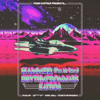 Porn Vintage x HAMMER (Feel My Bicep) UK at Old School House