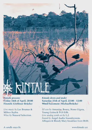 Kintale - down and under at TBA - Secret Location