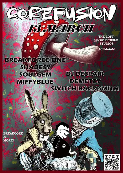 Corefusion #006 - EDM event at Low Profile Studios in London