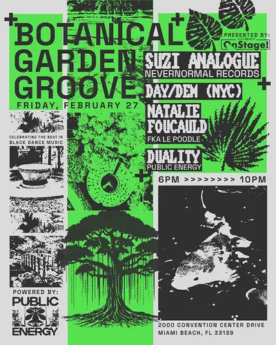 Botanical Garden Groove Vol. 2 - EDM event at Miami Beach Botanical Garden in Detroit