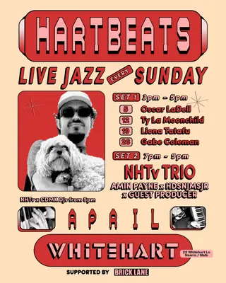 HARTBEATS LIVE JAZZ IS ON EVERY SUNDAY at Whitehart Bar HARTBEATS LIVE JAZZ IS ON EVERY SUNDAY at Whitehart Bar