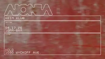 KEIN KLUB at H0L0 KEIN KLUB at H0L0