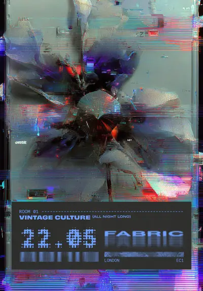 fabric: Vintage Culture (All Night Long) - EDM event at fabric in London