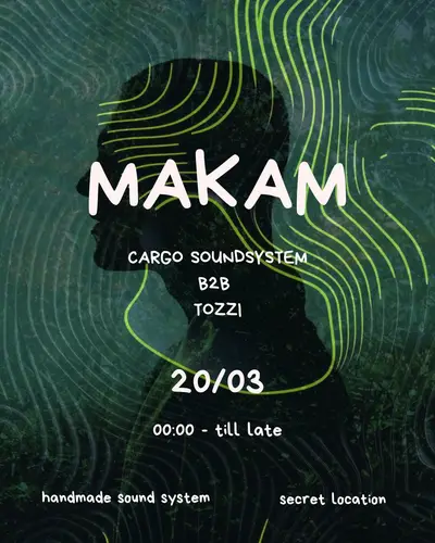 Cargo with Makam + Cargo Soundsystem b2b Tozzi - EDM event at TBA in Miami