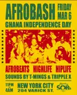 Afrobash: Ghana Independence Party - Afrobeats, Highlife, Hiplife thumbnail