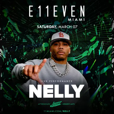 Nelly Live at E11EVEN - EDM event at E11EVEN MIAMI in Detroit