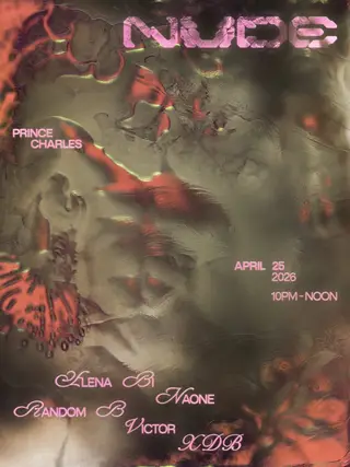 NUDE with XDB, Victor, Naone, Random B, Elena Bi at Prince Charles NUDE with XDB, Victor, Naone, Random B, Elena Bi at Prince Charles