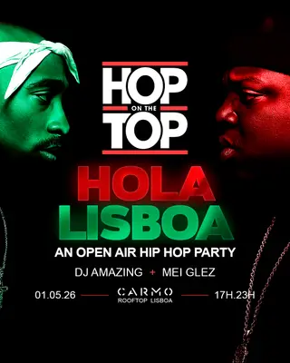 Hop on The Top - LISBOA Open Air - Hip Hop / R&B / Funk / Soul at Carmo Rooftop
