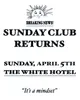 Sunday Club #1