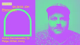 Phonovision with André Dancekowski, DJ Palga, HiHat, Immy at Gewölbe