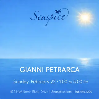 Gianni Petrarca at Seaspice Gianni Petrarca at Seaspice