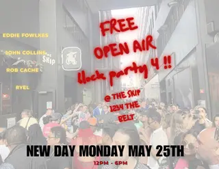 daytime: Free Open Air Block Party 4 at The Belt Alley