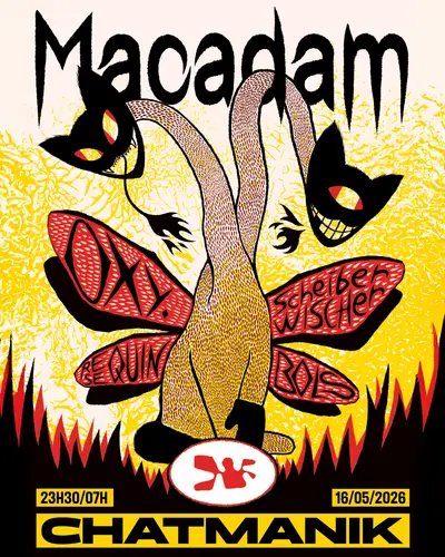 CHAT MANIK X Macadam - EDM event at Macadam in Nantes