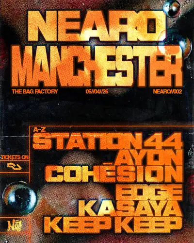 Nearo: Manchester - EDM event at The Bag Factory in Manchester