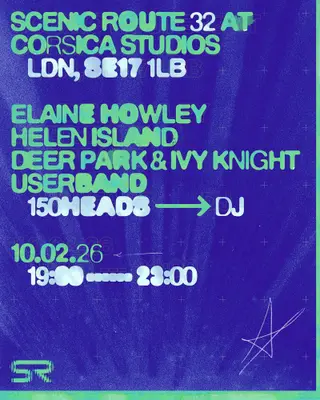 Scenic Route with Elaine Howley, Helen Island, deer park & Ivy Knight & userband at Corsica Studios