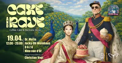 CAKE & RAVE 2 - Coffee, Cake & Electronic Music - EDM event at Spitz+Pfau in Berlin