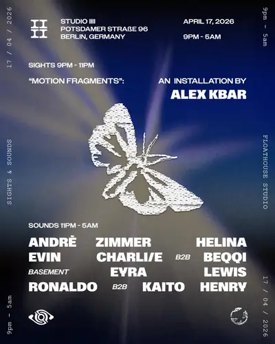 Floathouse x Sights & Sounds - EDM event at Studio1111 in Berlin