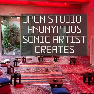 Anonymous Sonic Artist Creates - Open Studio at Reforesters Laboratory