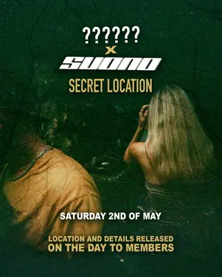 Suono X TBA at Secret Location