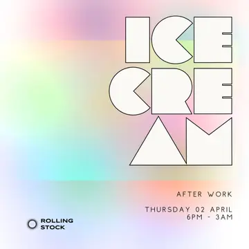 Ice Cream - After Work at Rolling Stock Ice Cream - After Work at Rolling Stock