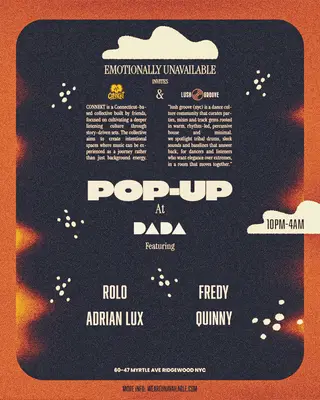 Emotionally Unavailable POP-UP at Dada Emotionally Unavailable POP-UP at Dada