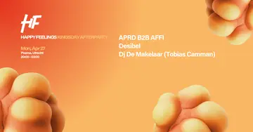 Happy Feelings Kingsday - Utrecht at Club Poema Happy Feelings Kingsday - Utrecht at Club Poema