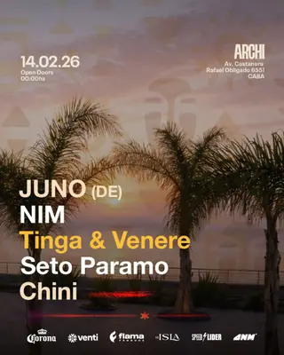 JUNO + NIM & MORE ARTISTS [WEEKEND WARRIORS] - by FLAMA, ARCHI CLUB COSTANERA at TBA - Archi Club, Costanera