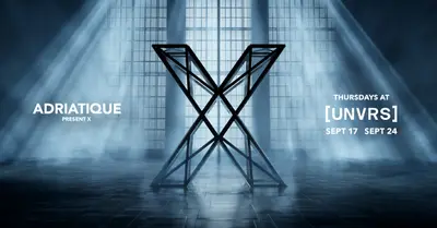 Adriatique presents X - EDM event at [UNVRS] in Ibiza