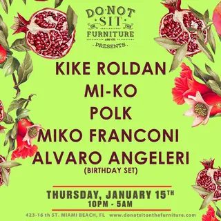Kike Roldan, Mi-Ko, Polk, Miko Franconi at Do Not Sit On The Furniture