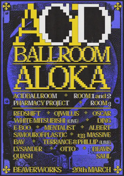 Acid Ballroom presents: Aloka - EDM event at Beaver Works in Paris