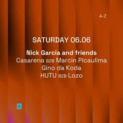 Toffler presents Nick Garcia and friends - EDM event at Toffler in Rotterdam